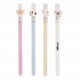 Set 4 pixuri Strigo cerneala cu stergere, Pets Set 4 pixuri Strigo cerneala cu stergere, Pets