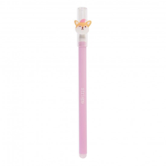 Set 4 pixuri Strigo cerneala cu stergere, Pets Set 4 pixuri Strigo cerneala cu stergere, Pets