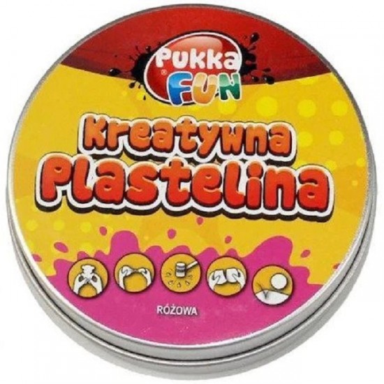 Plastilina Pukka Pads 60g roz Plastilina Pukka Pads 60g roz