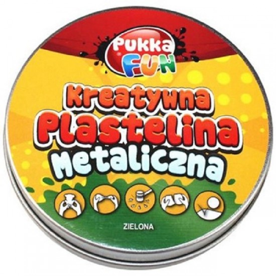Plastilina Metalica Pukka Pads 60g verde