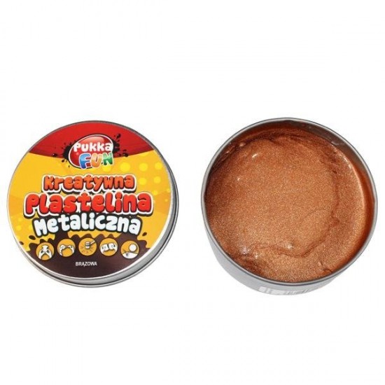 Plastilina Metalica Pukka Pads 60g maro Plastilina Metalica Pukka Pads 60g maro