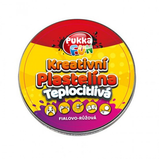Plastilina Pukka Pads Termosensibila 60g mov Plastilina Pukka Pads Termosensibila 60g mov