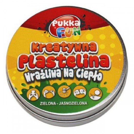 Plastilina Pukka Pads Termosensibila 60g verde Plastilina Pukka Pads Termosensibila 60g verde