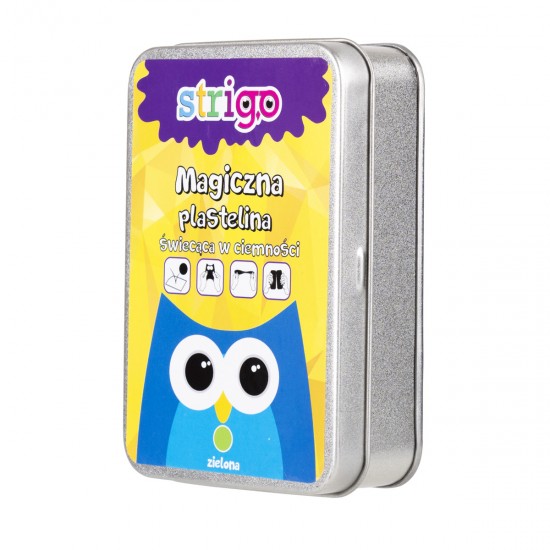 Plastilina magica Strigo verde fosforescent Plastilina magica Strigo verde fosforescent