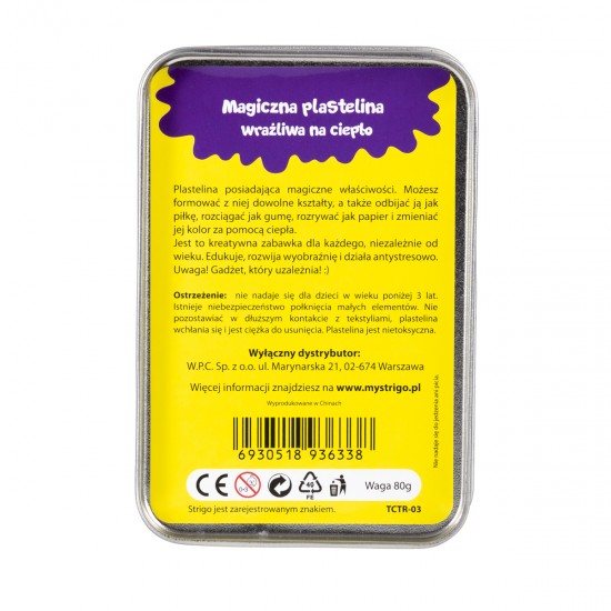 Plastilina magica Strigo cu stergere Violet- Albastru