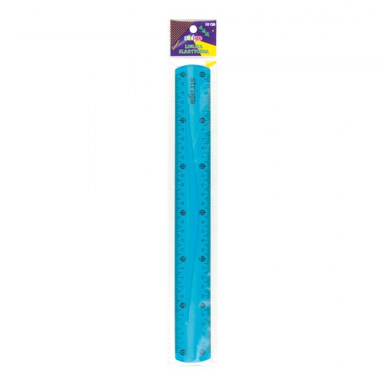 Rigla Strigo flexibila 30 CM Albastru Rigla Strigo flexibila 30 CM Albastru