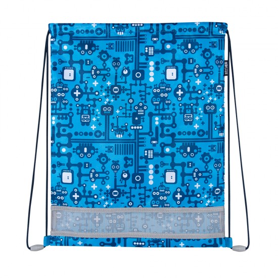 Sac Strigo 'Robot 'Gym Bag 35x46.5cm, albastru Sac Strigo 'Robot 'Gym Bag 35x46.5cm, albastru