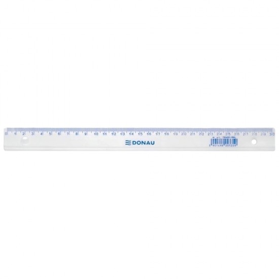 Rigla plastic Donau, 30 cm Rigla plastic Donau, 30 cm