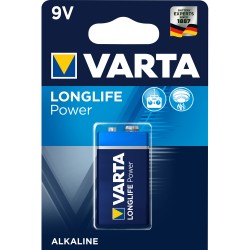 Baterie Varta Longlife Power 9 V Baterie Varta Longlife Power 9 V