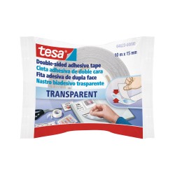 Banda dublu adeziva Tesa, 15 mm x 10 m Banda dublu adeziva Tesa, 15 mm x 10 m