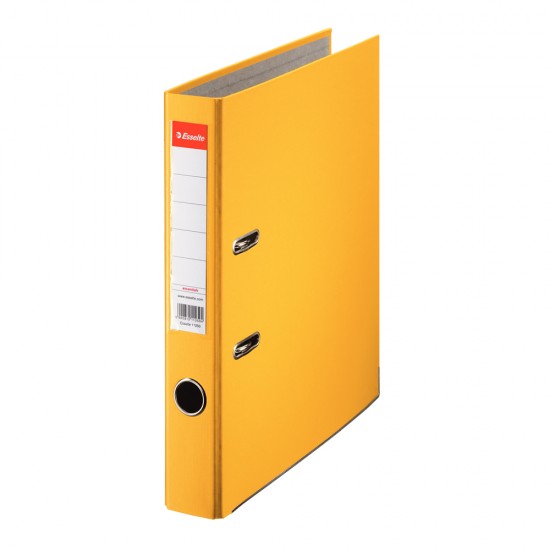 Biblioraft Esselte Economy, PP, A4, 50 mm, galben Biblioraft Esselte Economy, PP, A4, 50 mm, galben