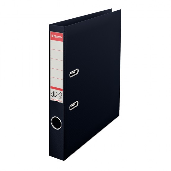 Biblioraft Esselte No.1 Power, PP/PP, A4, 50 mm, VIVIDA negru Biblioraft Esselte No.1 Power, PP/PP, A4, 50 mm, VIVIDA negru