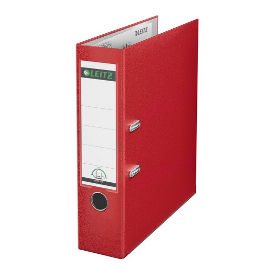 Biblioraft Leitz 180º, PP, A4, 80mm, rosu Biblioraft Leitz 180º, PP, A4, 80mm, rosu
