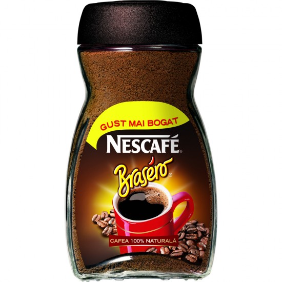 Cafea instant Nescafe Brasero clasic, 100 g Cafea instant Nescafe Brasero clasic, 100 g