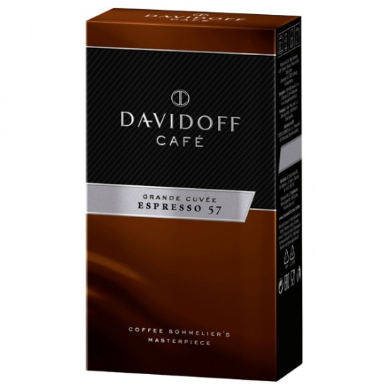 Cafea macinata Davidoff Espresso 57, 250 g Cafea macinata Davidoff Espresso 57, 250 g