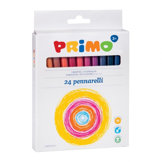 Markere colorate Morocolor Primo, 24 culori/cutie