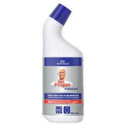 Gel curatare pentru vasul de toaleta Mr Proper 3 in 1, 750 ml Gel curatare pentru vasul de toaleta Mr Proper 3 in 1, 750 ml