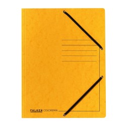 Dosar plic cu elastic, galben Dosar plic cu elastic, galben