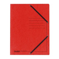 Dosar plic cu elastic, rosu Dosar plic cu elastic, rosu