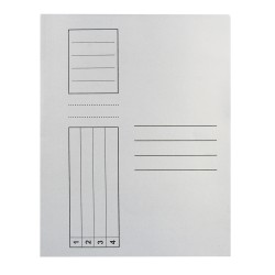 Dosar simplu, carton, alb, 10 bucati/set Dosar simplu, carton, alb, 10 bucati/set