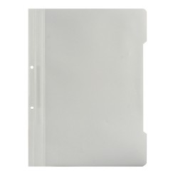 Dosar cu sina si 2 perforatii, alb, 25 bucati/set Dosar cu sina si 2 perforatii, alb, 25 bucati/set