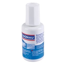 Fluid corector Donau, 20 ml, pe baza de apa, aplicator cu burete Fluid corector Donau, 20 ml, pe baza de apa, aplicator cu burete