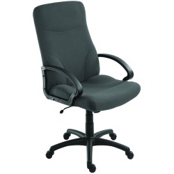 Fotoliu directorial Stilo, stofa, negru Fotoliu directorial Stilo, stofa, negru