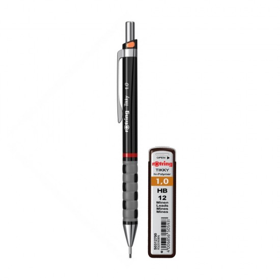 Set Rotring, creion mecanic Tikky III Original, 0.9 mm Set Rotring, creion mecanic Tikky III Original, 0.9 mm