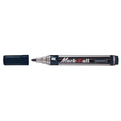 Marker permanent Stabilo Mark-4-All, corp plastic, varf rotund, 1.5-2.5 mm, negru Marker permanent Stabilo Mark-4-All, corp plastic, varf rotund, 1.5-2.5 mm, negru