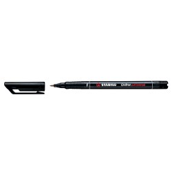 Marker permanent Stabilo Universal OHP 842, corp plastic, varf rotund, 0.7 mm, negru Marker permanent Stabilo Universal OHP 842, corp plastic, varf rotund, 0.7 mm, negru