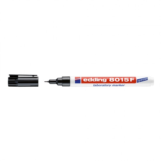 Marker Edding 8015 pentru laborator, varf 0.75 mm, negru Marker Edding 8015 pentru laborator, varf 0.75 mm, negru