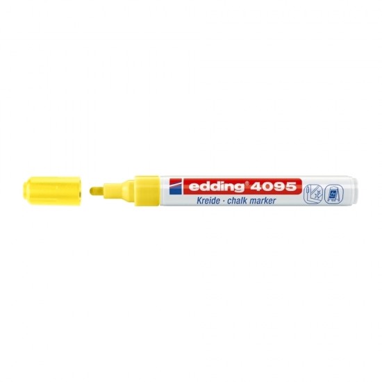 Marker pentru sticla Edding 4095, galben