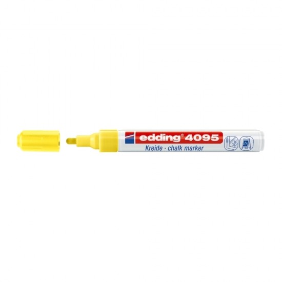 Marker pentru sticla Edding 4095, galben Marker pentru sticla Edding 4095, galben
