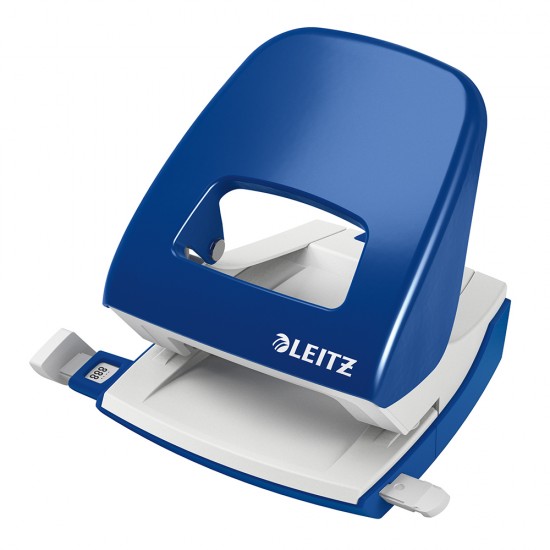 Perforator metalic Leitz 5008 NeXXt Series, 30 coli, albastru Perforator metalic Leitz 5008 NeXXt Series, 30 coli, albastru