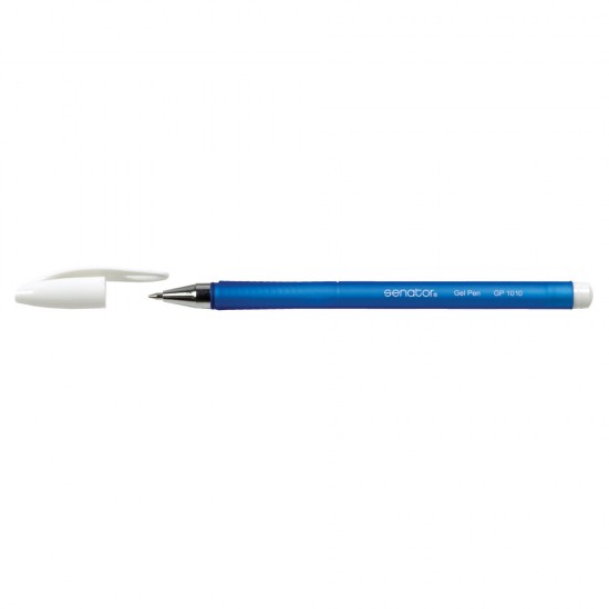 Pix cu gel, Senator, seria 1000, 0.7 mm, plastic, albastru Pix cu gel, Senator, seria 1000, 0.7 mm, plastic, albastru