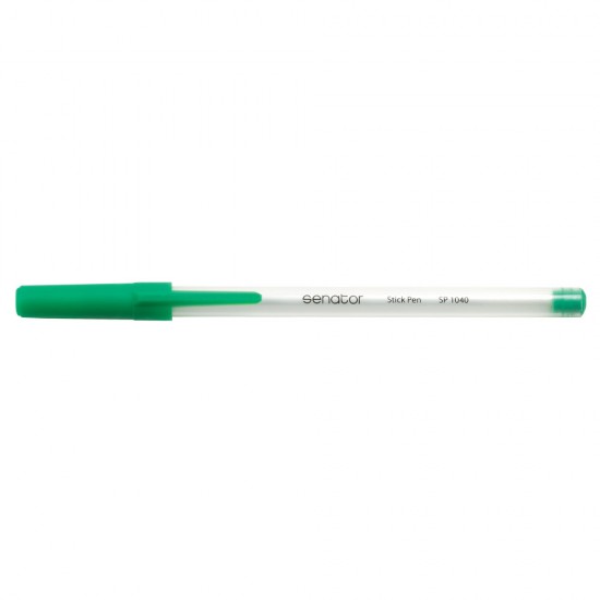 Pix, Senator, Stick Pen, seria 1000, 0.7 mm, plastic, verde