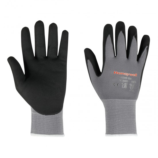 Manusi cu imersie nitril, Honeywell, Polytril Flex Fine, marimea 8 Manusi cu imersie nitril, Honeywell, Polytril Flex Fine, marimea 8