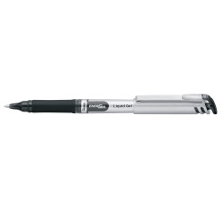 Roller cu gel, Pentel, Energel, 0.7 mm, plastic, negru Roller cu gel, Pentel, Energel, 0.7 mm, plastic, negru