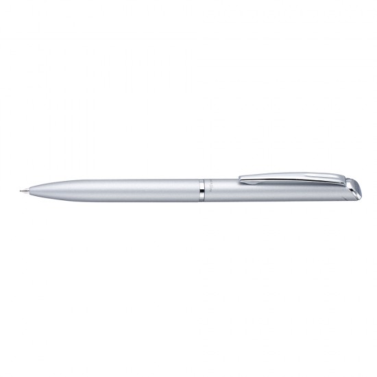 Roller Pentel EnerGel High Class 0.7mm corp alb perlat scris negru, mecanism prin rasucire, rezistent, durabil Roller Pentel EnerGel High Class 0.7mm corp alb perlat scris negru, mecanism prin rasucire, rezistent, durabil