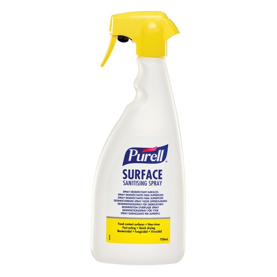 Spray dezinfectant Purell, pentru suprafete, 750 ml