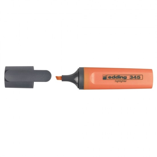 Textmarker Edding 345, varf 2-5 mm, portocaliu Textmarker Edding 345, varf 2-5 mm, portocaliu