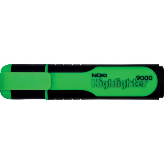 Textmarker Noki Wide 9000, varf retezat, 1-5 mm, verde