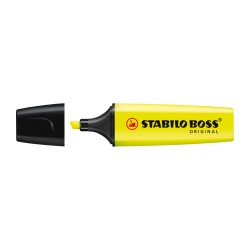 Textmarker Stabilo Boss, varf 2-5 mm, galben Textmarker Stabilo Boss, varf 2-5 mm, galben