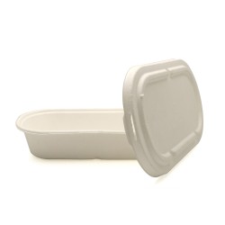 Set de 50 bucati, Capac cutie meniu bio 850 ml Set de 50 bucati, Capac cutie meniu bio 850 ml