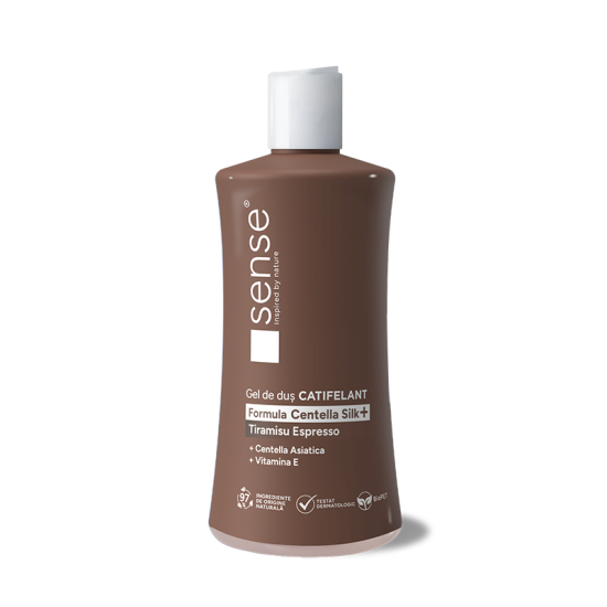 Gel de Dus CentellaSilk+, Tiramisu Espresso, 330ml – SENSE