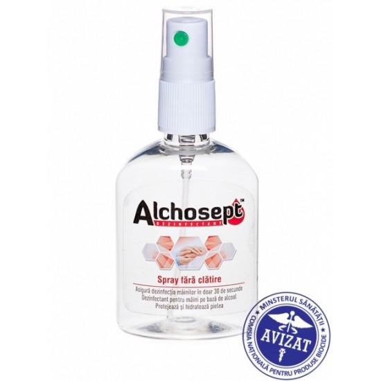 Alchosept Spray dezinfectant maini 28ml