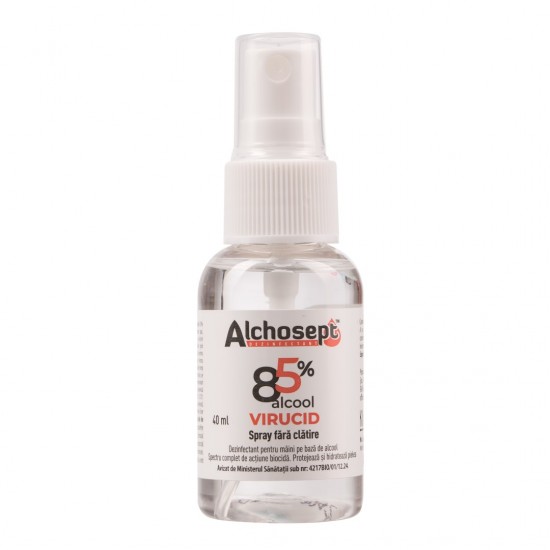 Alchosept Spray dezinfectant maini 40ml Alchosept Spray dezinfectant maini 40ml