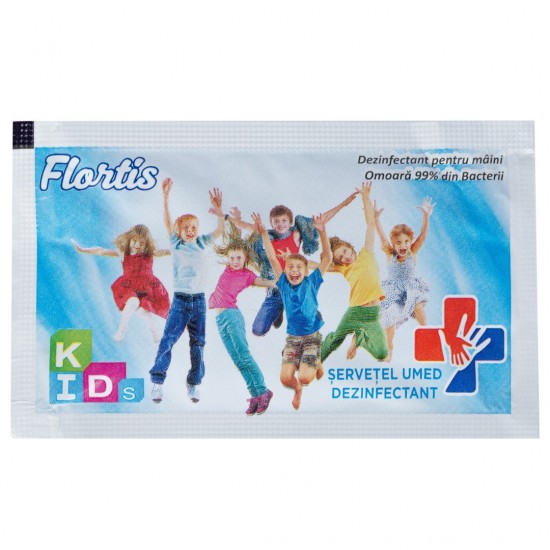 Flortis, Servetel umed antibacterian Flortis, Servetel umed antibacterian