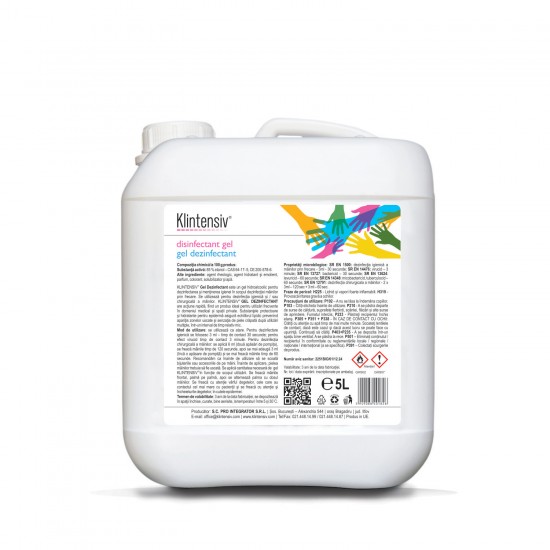 Gel dezinfectant Klintensiv pentru maini - 5 L Gel dezinfectant Klintensiv pentru maini - 5 L