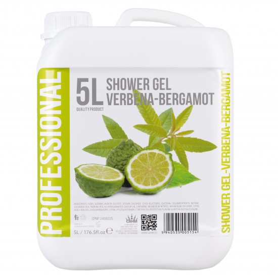 Gel de dus 5L - Verbina & Bergamota